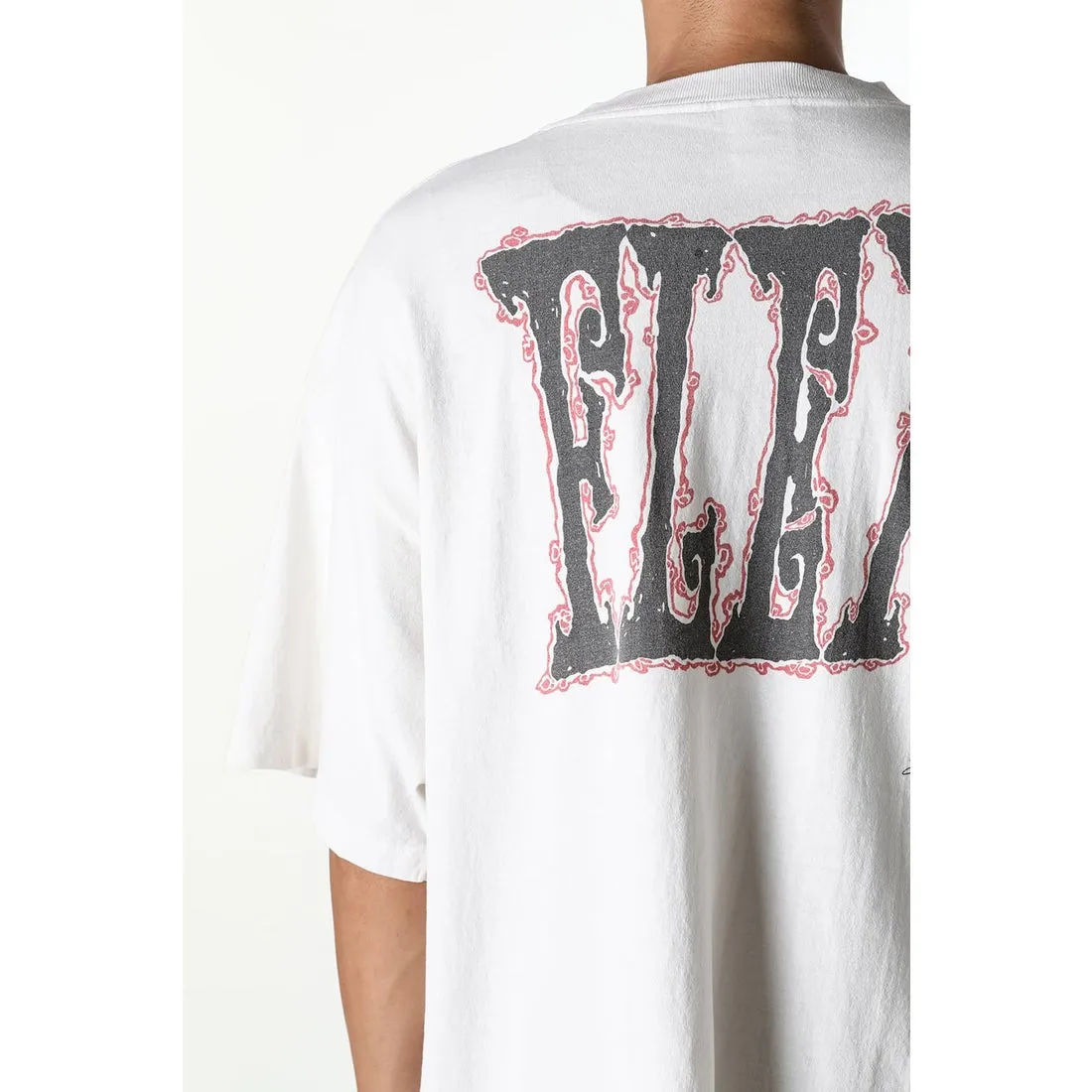 CACTUS PLANT FLEA MARKET x SAINT Mxxxxxx SUN SS TEE/WHT CPFM joint model Four-eye sun printed short sleeves Off-white S-XL Cylindrical fabric without side seams 220g high weight OE yarn ⚠️Note: It is almost meaningless if it is not a cylindrical fabric Customized CPFM joint main mark/wash mark/little angel anti-counterfeiting label Original-level printing factory Top purchasing level